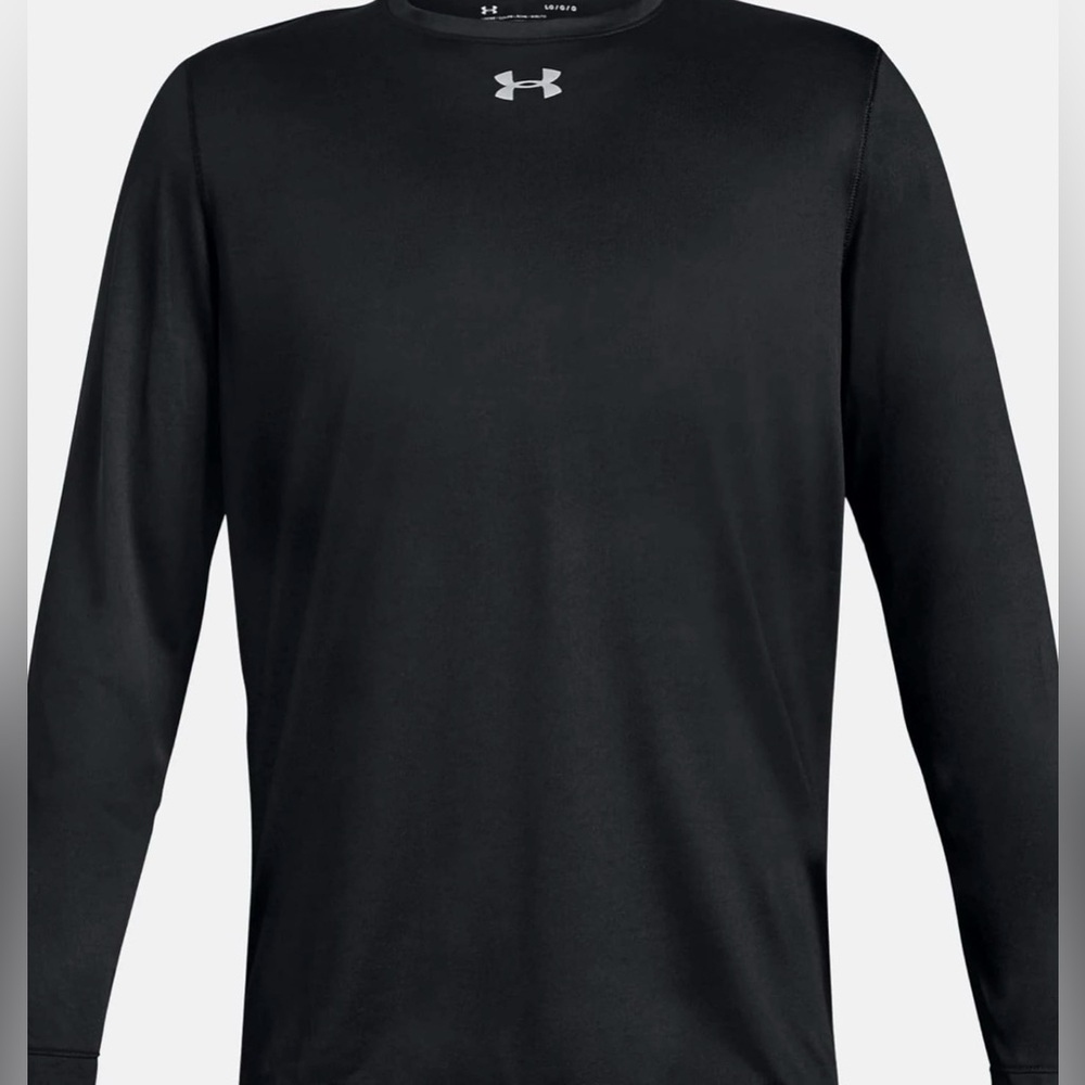 Under Armour Men's Black Long Sleeve Tee - Picture 2 of 3